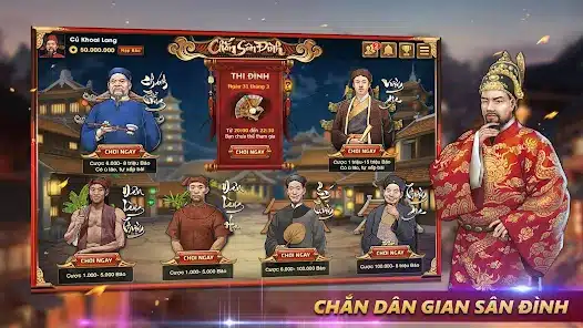 top nhà cái chơi game chắn